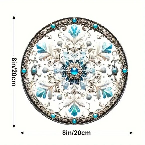 Large Snowflake Acrylic Suncatcher - Picture 2 of 3